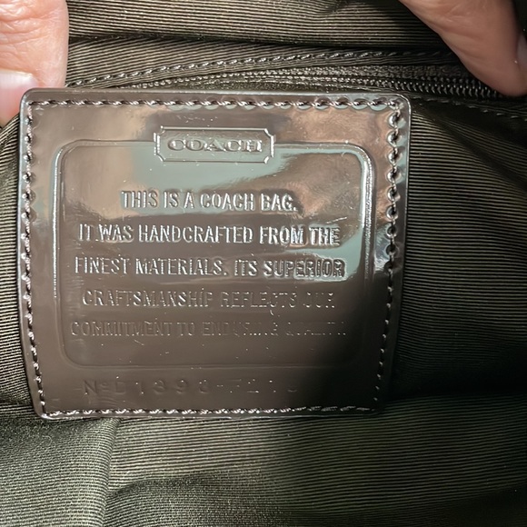 Coach signature Stripe Duffle Crossbody NWT ACC360 - Picture 9 of 10